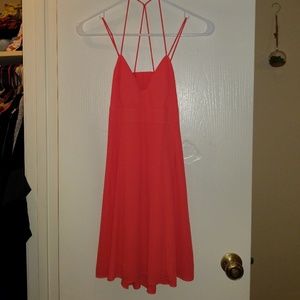 Express Coral Dress